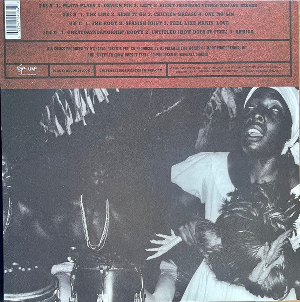 D'Angelo : Voodoo (2xLP, Album, RE)