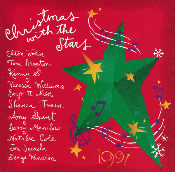 Various : Christmas With The Stars - 1997 (CD, Comp)