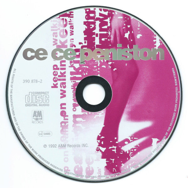 Ce Ce Peniston : Keep On Walkin' (CD, Single)