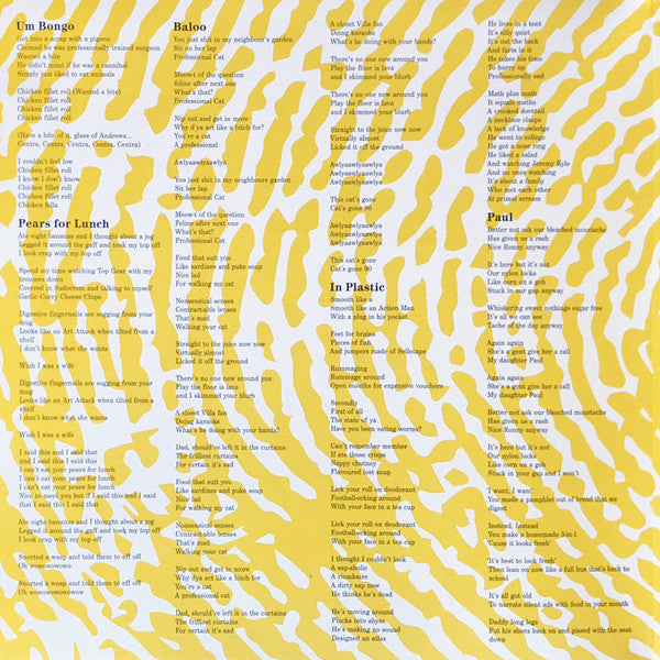 Girl Band : Holding Hands With Jamie (LP, Album)