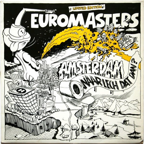 Euromasters : Amsterdam Waar Lech Dat Dan? (12", Ltd)