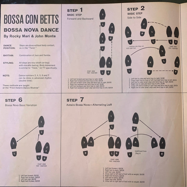Harry Betts With The Bill Brown Singers : Bossa Nova Goes To The Movies (LP, Album)