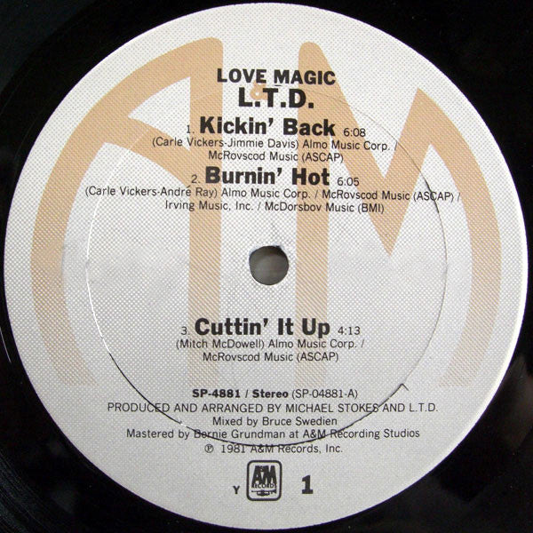L.T.D. : Love Magic (LP, Album, Ter)