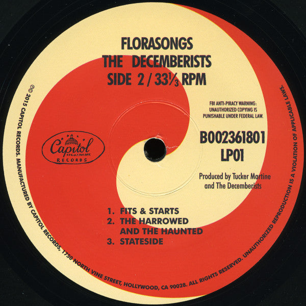 The Decemberists : Florasongs (10", EP)