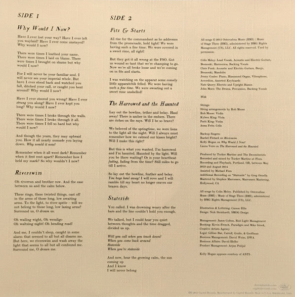 The Decemberists : Florasongs (10", EP)