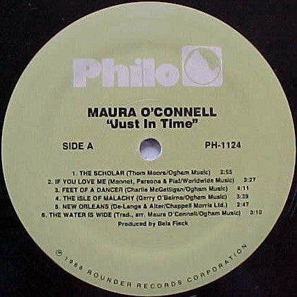 Maura O'Connell : Just In Time (LP, RE)