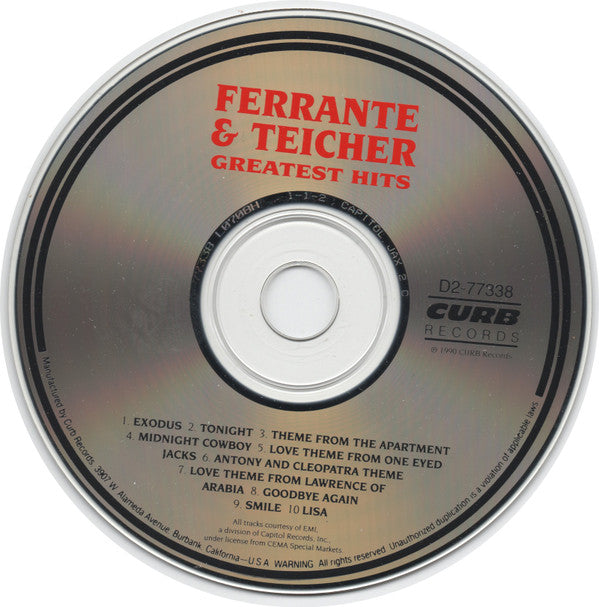 Ferrante & Teicher : Greatest Hits (CD, Comp)