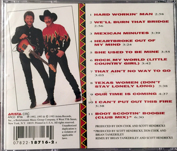 Brooks & Dunn : Hard Workin' Man (CD, Album, Club)