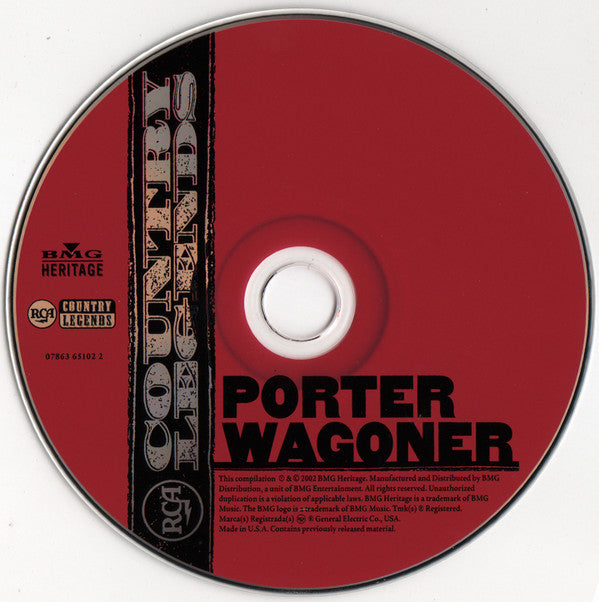 Porter Wagoner : RCA Country Legends (CD, Album, Comp)