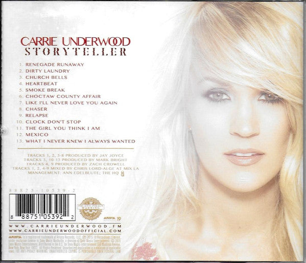 Carrie Underwood : Storyteller (CD, Album)
