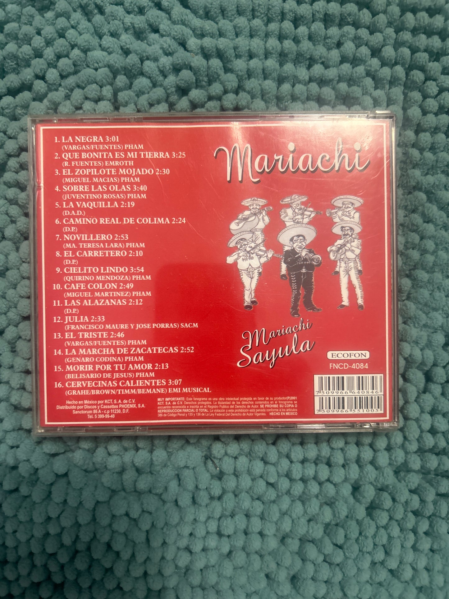 Mariachi Sayula - Mariachi Vol. 1 (CD)