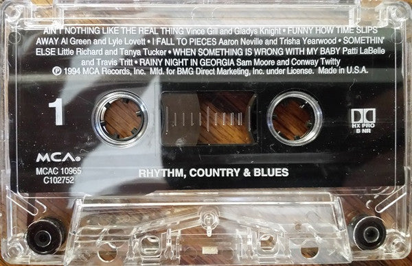 Various : Rhythm Country & Blues (Cass, Club)