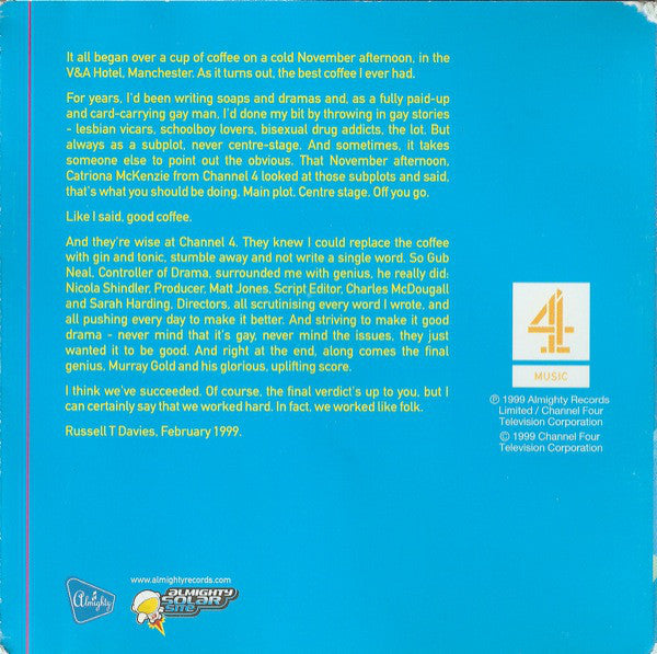 Various : Queer As Folk - The Whole Love Thing. Sorted. (CD, Album + CD, Album, Mixed)