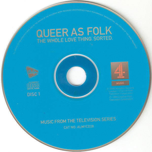 Various : Queer As Folk - The Whole Love Thing. Sorted. (CD, Album + CD, Album, Mixed)