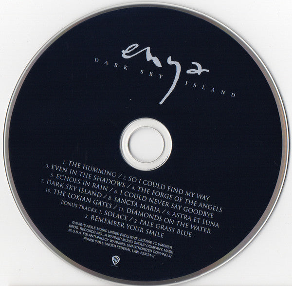 Enya : Dark Sky Island (CD, Album, Dlx)