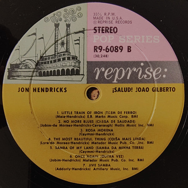 Jon Hendricks : ¡Salud! João Gilberto (LP, Album)