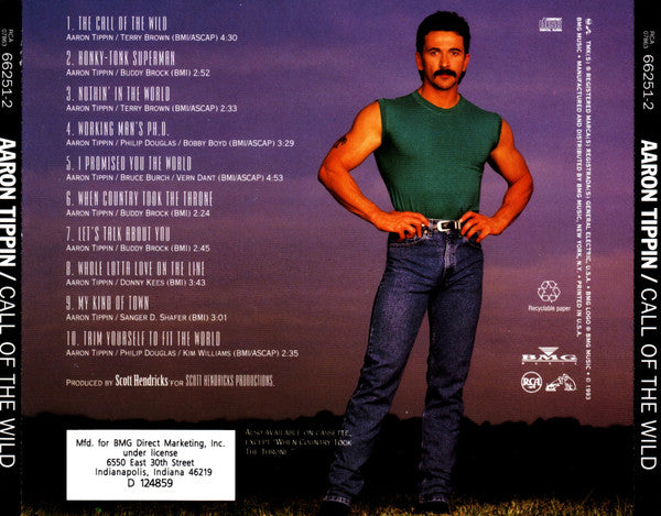 Aaron Tippin : Call Of The Wild (CD, Album)