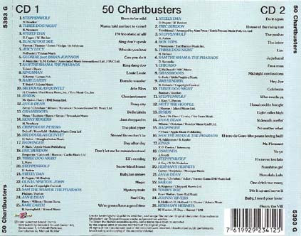 Various : 50 Chartbusters (2xCD, Comp)