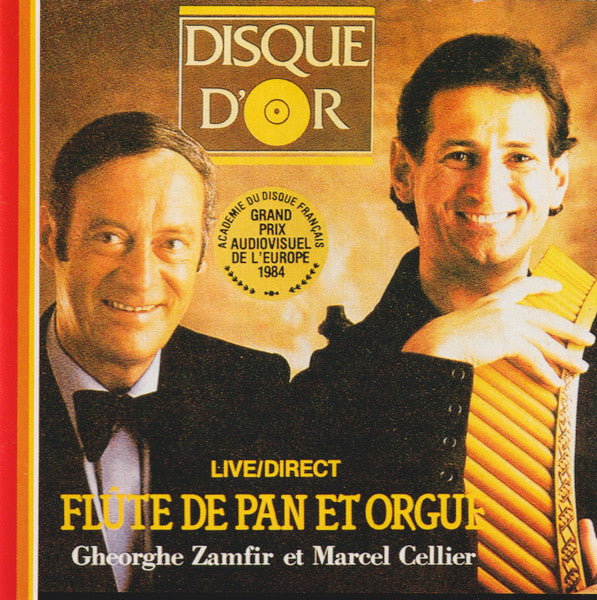Gheorghe Zamfir et Marcel Cellier : Flûte de Pan Et Orgue - Live / Direct (CD, Album)