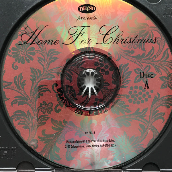 Various : Rhino Presents: Home For Christmas  (2xCD, Comp, Mono)