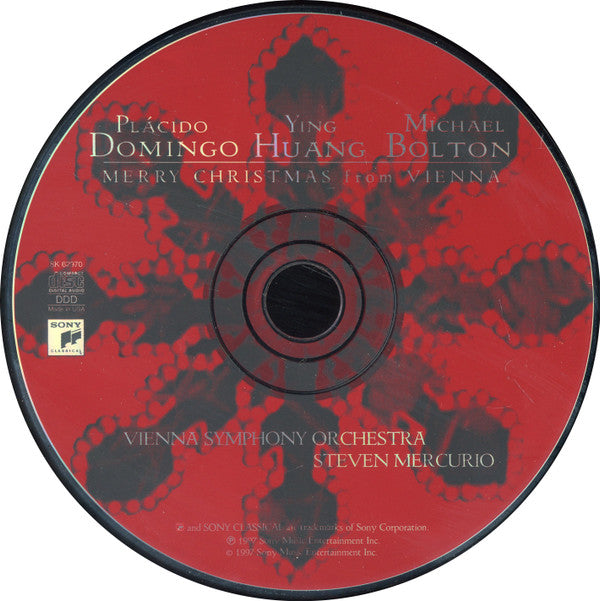 Plácido Domingo*, Ying Huang, Michael Bolton : Merry Christmas From Vienna (CD, Album)