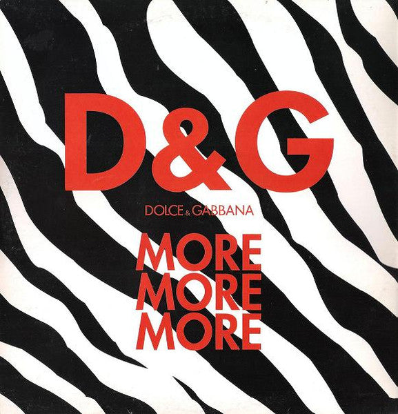 Dolce & Gabbana : More More More (12")