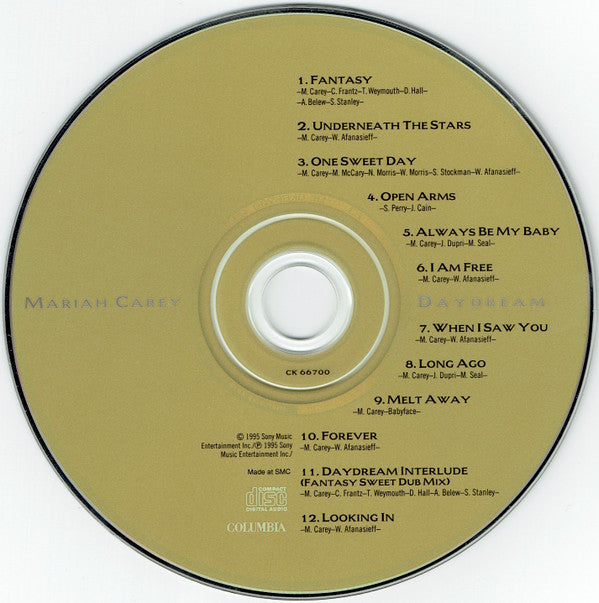 Mariah Carey : Daydream (CD, Album)