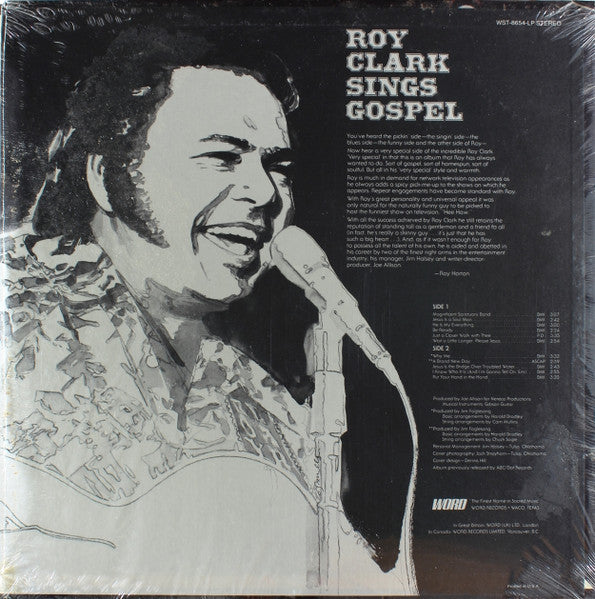 Roy Clark : Roy Clark Sings Gospel (LP, Album)
