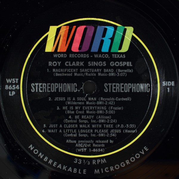 Roy Clark : Roy Clark Sings Gospel (LP, Album)