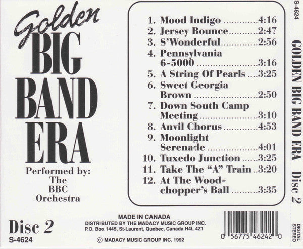 The BBC Orchestra* : Golden Big Band Era Disc 2 (CD, Album)