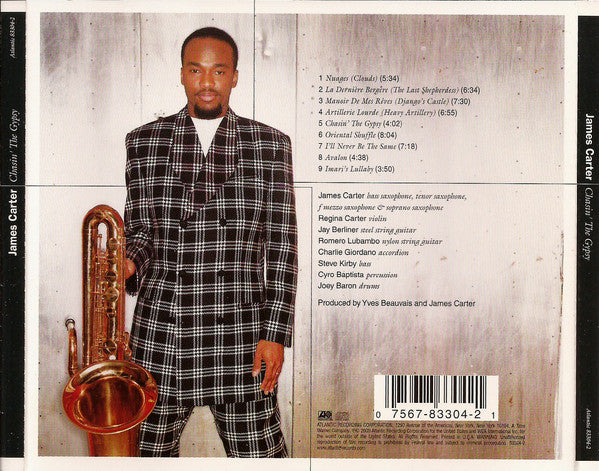 James Carter (3) : Chasin' The Gypsy (CD, Album)