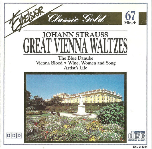 Johann Strauss* - Vienna Opera Orchestra* - Conductor: Carl Michalski : Great Vienna Waltzes (CD, Album)