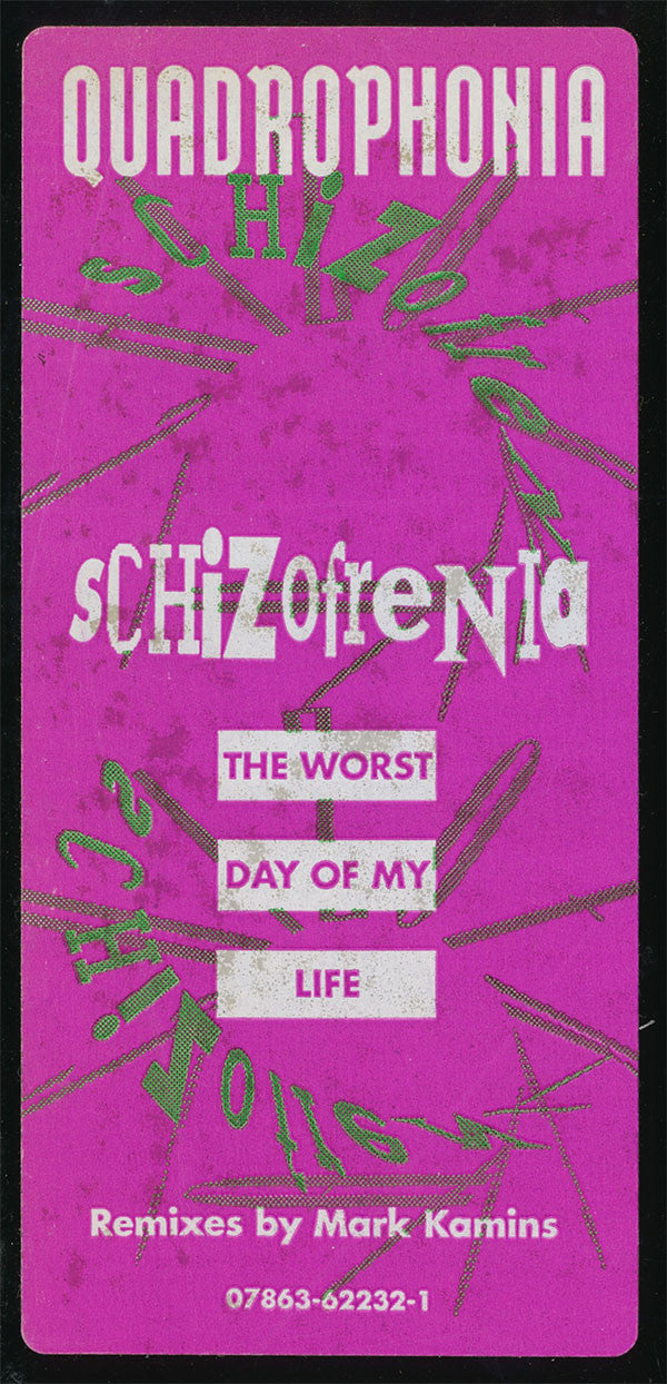 Quadrophonia : Schizofrenia - The Worst Day Of My Life (12", Maxi, Promo)