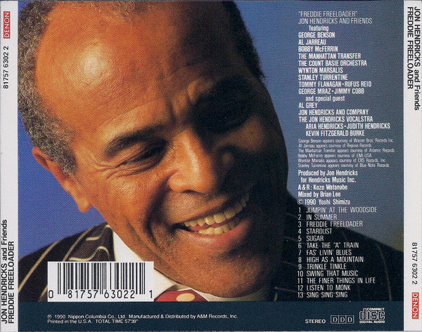 Jon Hendricks And Friends* : Freddie Freeloader (CD, Album)