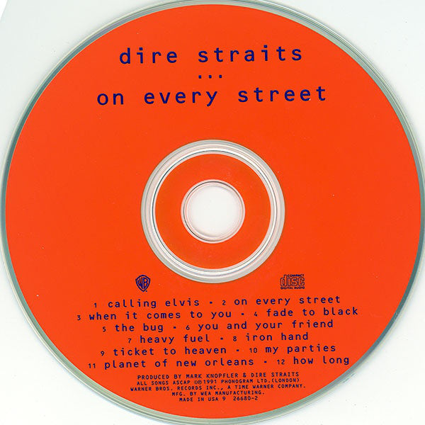 Dire Straits : On Every Street (CD, Album, SRC)
