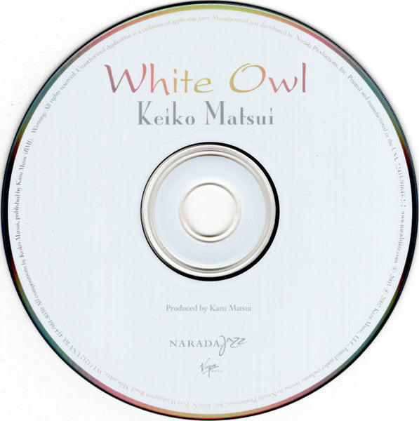 Keiko Matsui : White Owl (CD + DVD-V, Multichannel, Dol)