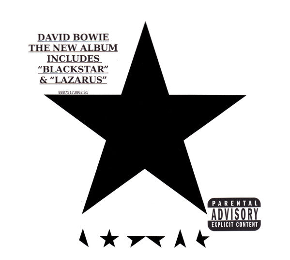 David Bowie : ★ (Blackstar) (CD, Album)