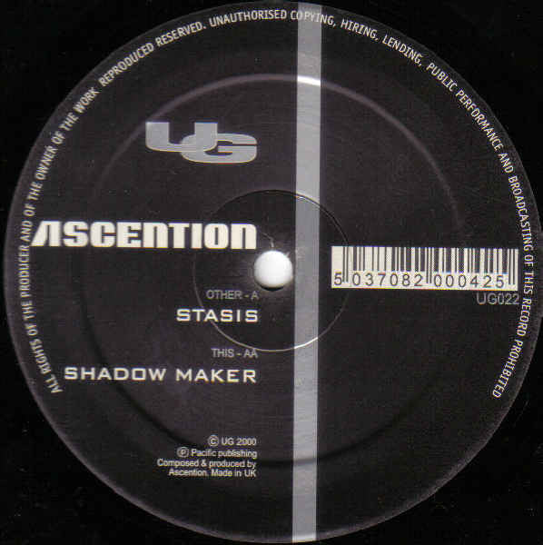 Ascention : Stasis / Shadow Maker (12")