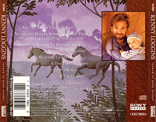 Kenny Loggins : Return To Pooh Corner (CD, Album)