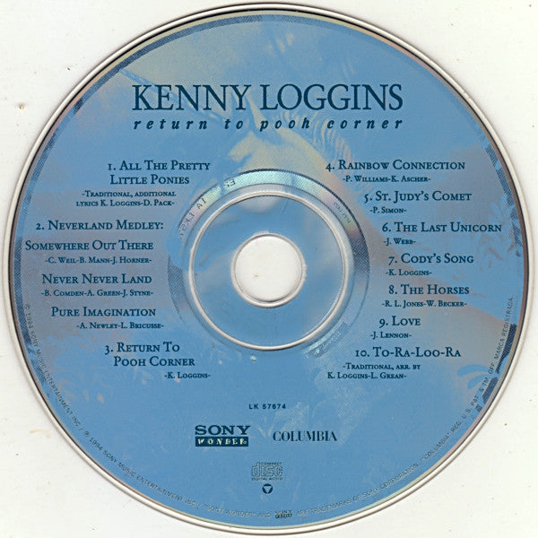 Kenny Loggins : Return To Pooh Corner (CD, Album)