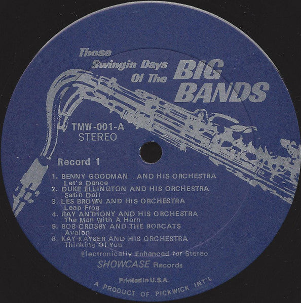 Various : Those Swingin' Days Of The Big Bands! (3xLP, Comp + Box)
