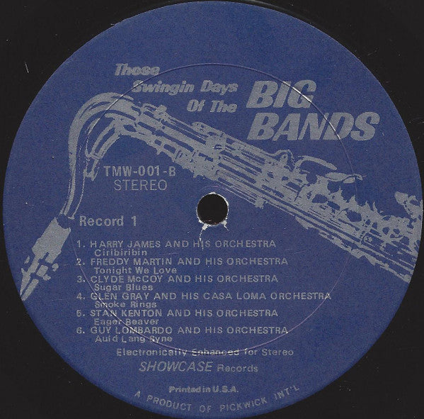 Various : Those Swingin' Days Of The Big Bands! (3xLP, Comp + Box)