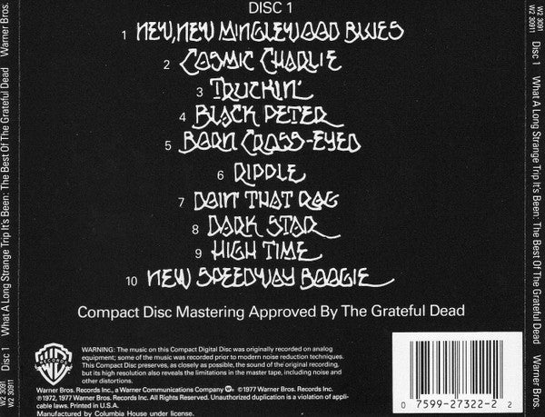 The Grateful Dead : What A Long Strange Trip It's Been: The Best Of The Grateful Dead (2xCD, Comp, Club, RE, ARC)