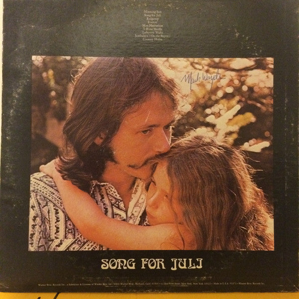 Jesse Colin Young : Song For Juli (LP, Album, Ter)