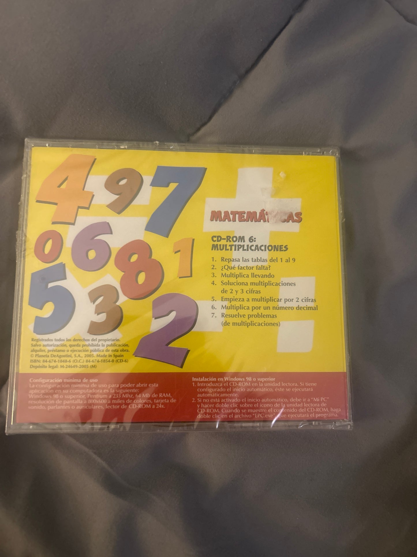 El Professor En Casa - Multiplication - 6 (CD Rom)