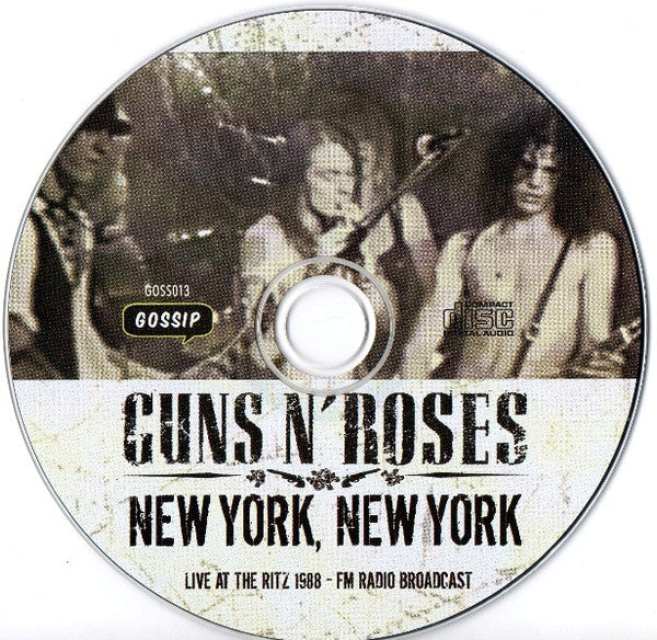 Guns N' Roses – New York, New York (Live At Ritz 1988 - FM Radio Broadcast)[CD]