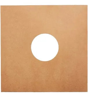 Single - 12 Inch Record Paper Jacket (With Hole) [Kraft]