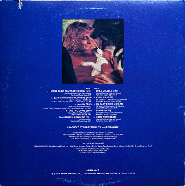 Barry Manilow : Barry Manilow II (LP, Album, RE, PRC)