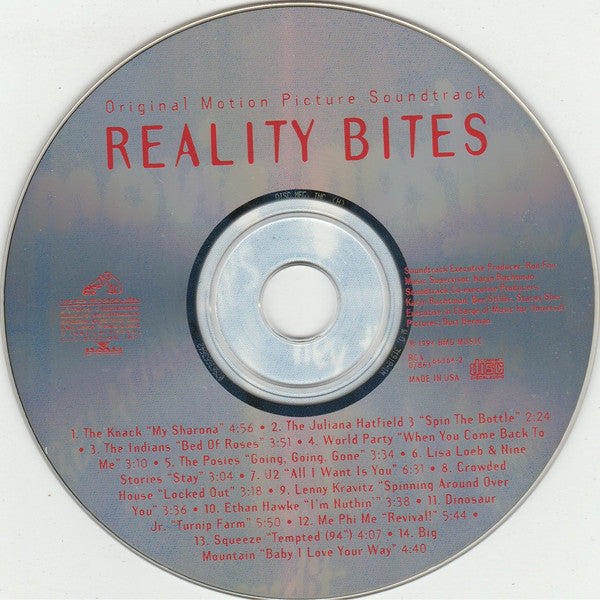 Various : Reality Bites (Original Motion Picture Soundtrack) (CD, Comp)