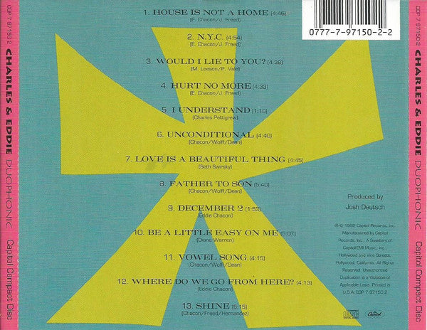 Charles & Eddie : Duophonic (CD, Album)